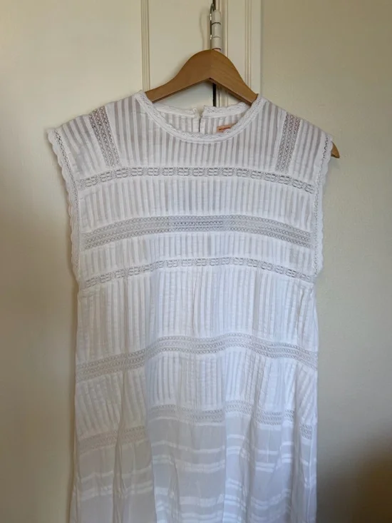 NWT Sonderhaus Margot Dress - Cotton Eyelet Heritage Maxi Dress - Picture 7 of 12